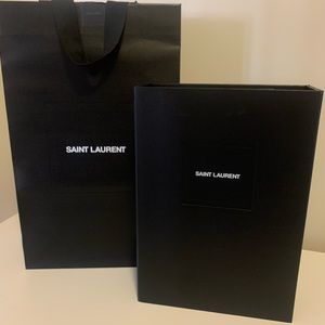 YSL,Yves Saint Laurent shopping bag & gift box